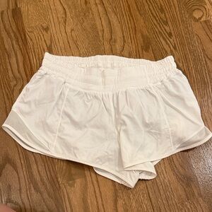 lululemon hotty hot White Athletic Shorts